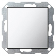 Заглушка с опорной пластиной Gira System 55 хром