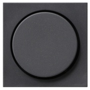 Накладка светорегулятора поворотного System 55 Gira антрацит