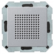 Динамик для радиоприемника скрытого монтажа c функцией RDS System 55 Gira алюминий