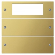 Комплект клавиш Plus, 2 шт. Gira KNX/EIB System 55 Латунь