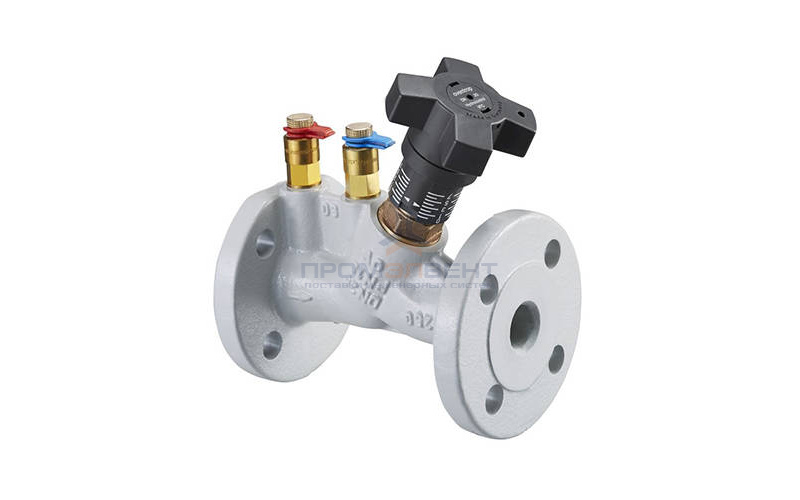 Вентиль регулирующий Oventrop Hydrocontrol VFC (16 бар) - Ду40 (с фланцами по DIN EN 1092-2)