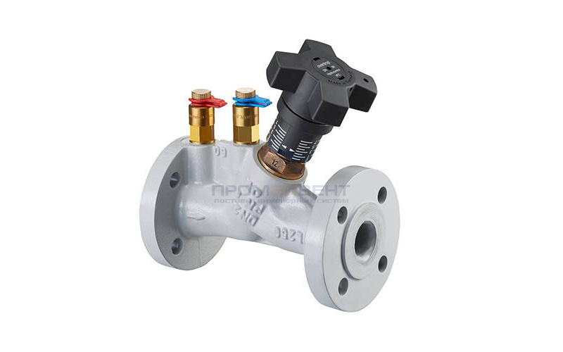 Вентиль регулирующий Oventrop Hydrocontrol VFC (6 бар) - Ду40 (с фланцами по DIN EN 1092-2)