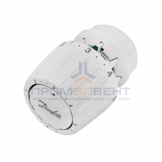 Головка термостатическая Danfoss RTR 7090 - клеммное соединение (регулировка 5–26°C, цвет белый)