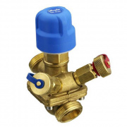 Клапан балансировочно-регулирующий Danfoss - AQT 1/2" (НР/НР, PN16, Tmax 120°C, c измер.ниппелями)