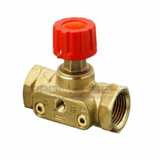 Клапан балансировочный Danfoss CDT - 1"1/4 (ВР/ВР, PN16, Tmax 120°C, 2 изм.ниппеля)