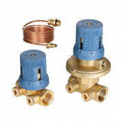 Клапан балансировочный VALTEC VT.040.G - 1/2" (ВР/ВР, 50–300 мбар, в комплекте с запорным клапаном)