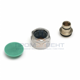 Соединение резьбозажимное REHAU - 16.2x2.6 x 3/4"EK (для трубы серии RAUTITAN stabil, 1 шт.)