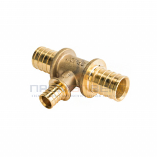 Тройник переходной STOUT - 25 x 20 x 20 (для труб из сшитого полиэтилена)