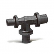 Тройник переходной Varmega Slide-fit - 25 x 20 x 25 (для труб из сшитого полиэтилена)