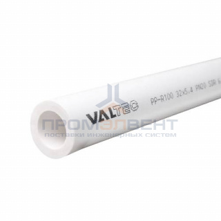 Труба полипропиленовая VALTEC PP-R100 - 20x3.4 (PN20, Tmax 70°C, штанга 4 м.)