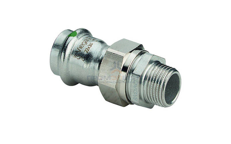Муфта разъемная Viega Sanpress Inox 2365 - 15 x 1/2