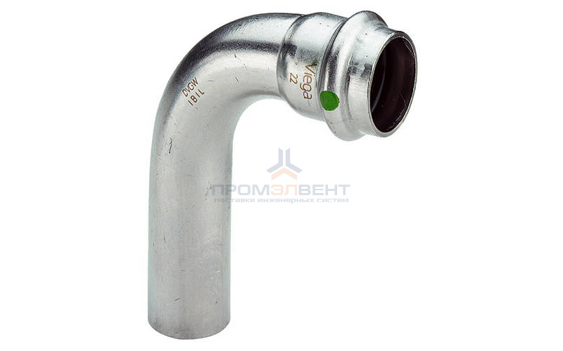 Отвод 90° Viega Sanpress Inox 2316.1 - 22 (нержавеющая сталь)