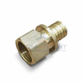 Переход на внутреннюю резьбу Varmega Slide-fit - 20 x 1/2" (латунь, для труб из сшитого полиэтилена)