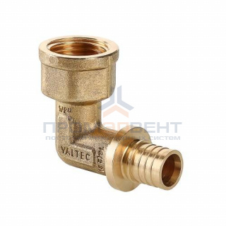 Переход на внутреннюю резьбу угловой VALTEC VTm.452.BG - 16 x 1/2" (для труб из сшитого полиэтилена)