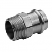 Переход на наружную резьбу Conex Banninger PC 4243G - 15 x 1/2" (оцинкованная сталь)