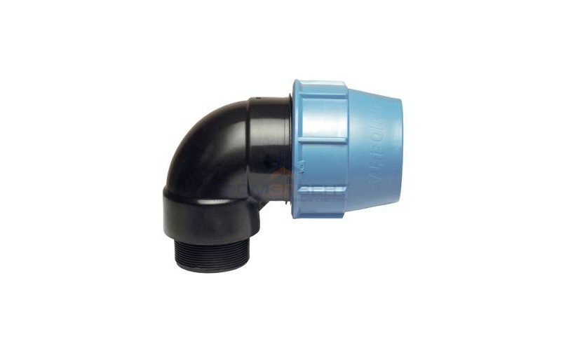 Переход на наружную резьбу угловой UNIDELTA 1008 - 63 x 1