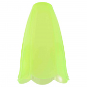 16-30 Плафон зеленый, пластиковый, под патрон Е27, O140х220мм.