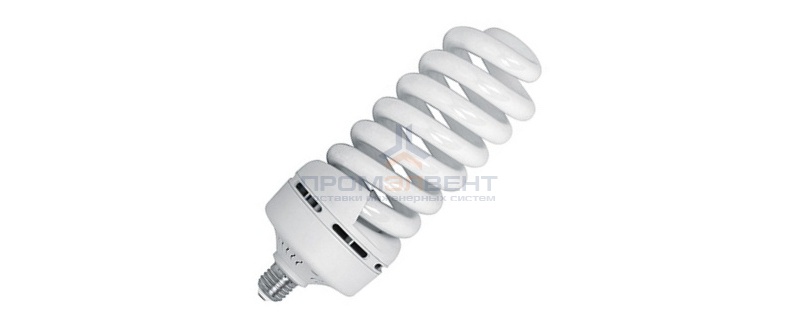 Лампа энергосберегающая ESL QL17 85W 6400K E27 спираль d105x270 холодная