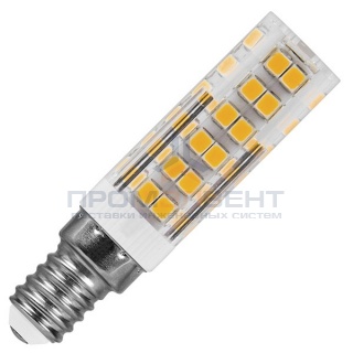 Лампа светодиодная Feron T16 LB-433 7W 4000K 230V E14 белый свет d16x65mm