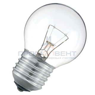 Лампа накаливания шарик Osram CLASSIC P CL 25W E27 25W E27 прозрачная