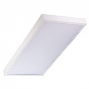 Накладной опаловый светильник TL436 OL 4х36 Вт ЭмПРА 1233х620х85