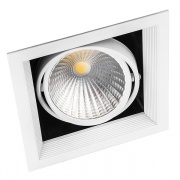 Карданный светодиодный светильник AL211 1x30W 4000K 2700Lm 35° белый