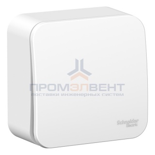 Выключатель 1-клавишный (cх.1) Blanca Schneider Electric 10А 250В белый изол.пластина