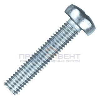 Винт с полукруглой головкой М3х16 оцинкованный DIN7985