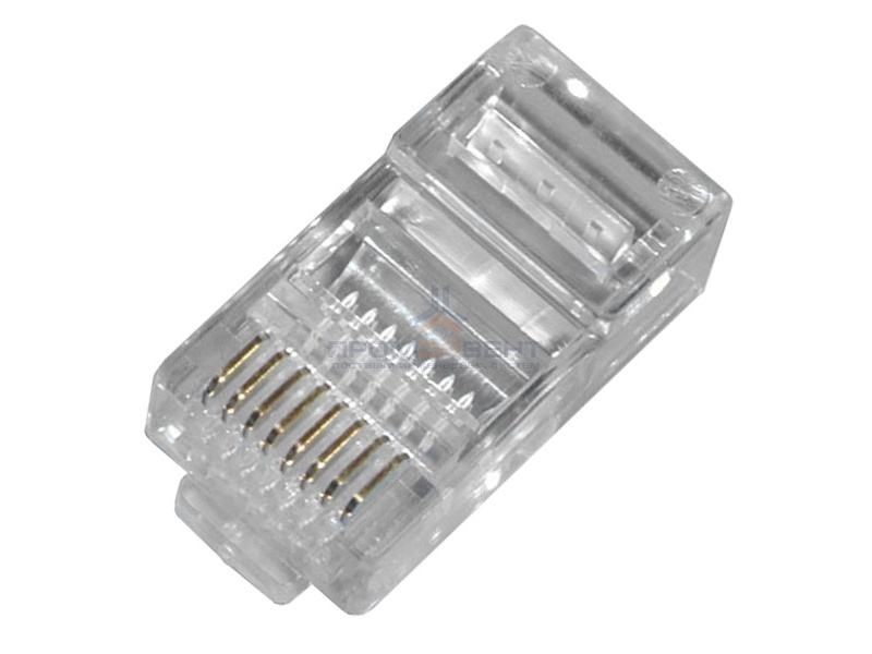 Вилка RJ 45 UTP кат. 5е - 8 контактов - ширина 11,7 мм Legrand