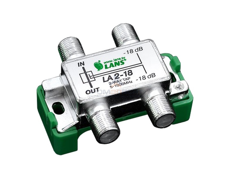 Ответвитель 2 отвода 18.0 дБ