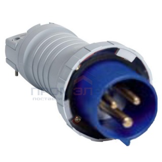 Вилка кабельная ABB 263 P6W IP67 63A 2P+E