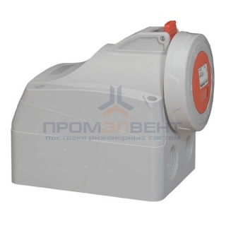 Розетка накладная Legrand P17 16А 3К+З 380В IP67