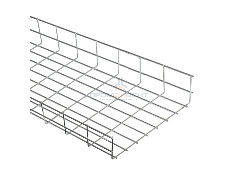 Лоток проволочный 100х300х3000 ИЭК толщина проволоки 4мм ГЦ