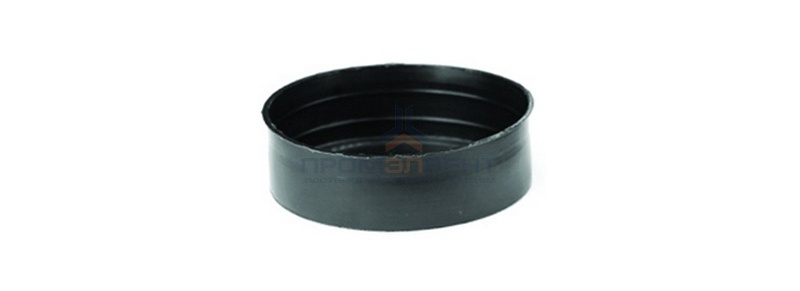 Заглушка для двустенных труб, наружная, полипропилен, д.140 мм DKC