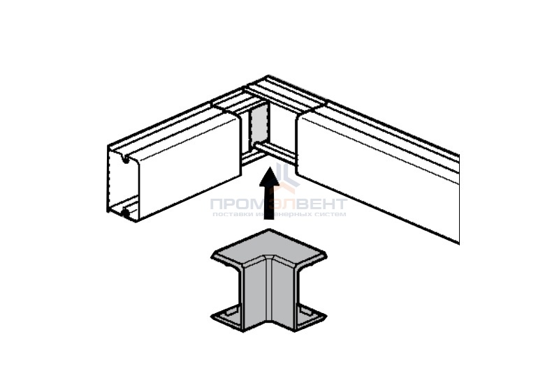 Внутренний угол 24x14мм Legrand METRA