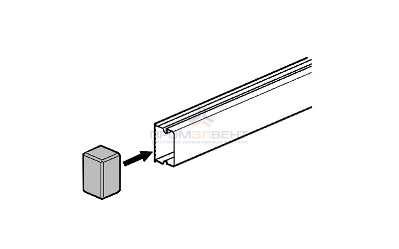 Заглушка 20x12мм Legrand METRA