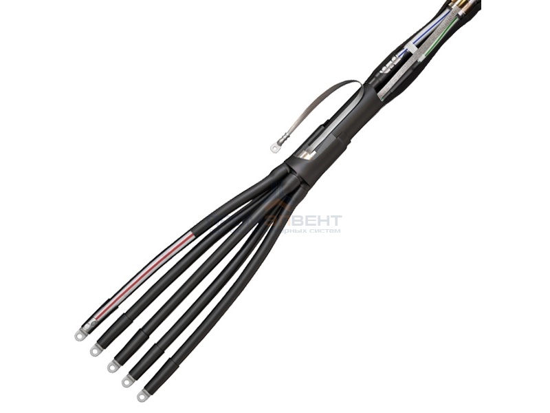 Муфта концевая 5ПКТп(б)-1-150/240-Б (КВТ) с броней с болтовыми наконечниками