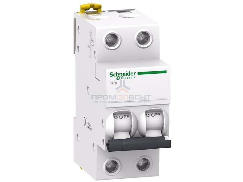 Автоматический выключатель Schneider Electric Acti 9 iK60 2П 32A 6кА C (автомат)