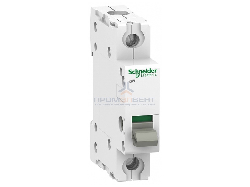 Выключател нагрузки iSW Acti 9 Schneider Electric 1П 63A (модульный рубильник)