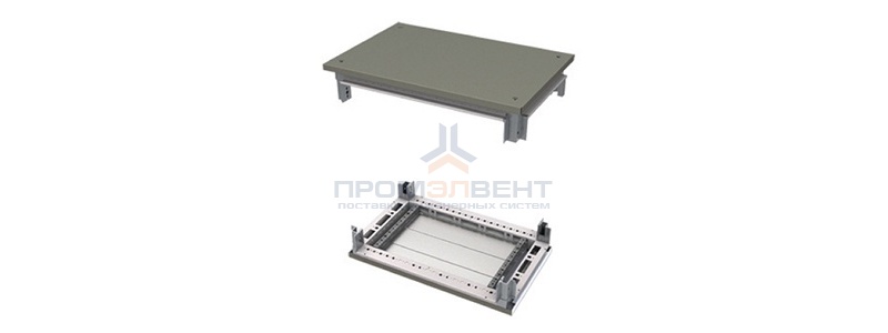Комплект, крыша и основание, для шкафов CQE, 1200 x 600мм