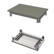 Комплект, крыша и основание, для шкафов CQE, 1000 x 400мм