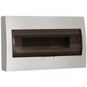 Бокс ЩРН-П-18 на 18 модулей навесной пластиковый с прозрачной дверкой IP40 ИЭК