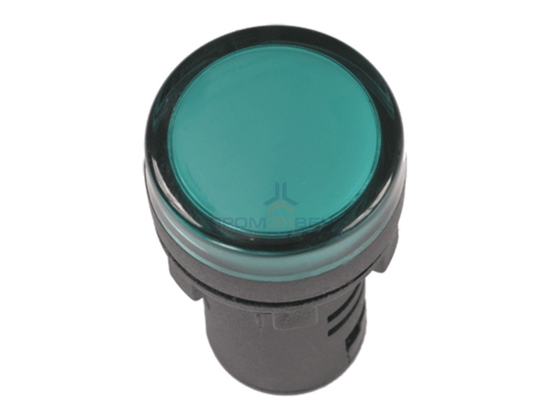 Лампа AD16DS(LED)матрица d16мм зеленый 230В AC ИЭК